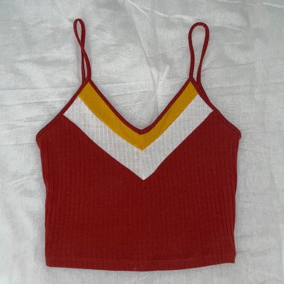 Forever 21 Burnt Orange tank Top - Picture 1 of 3